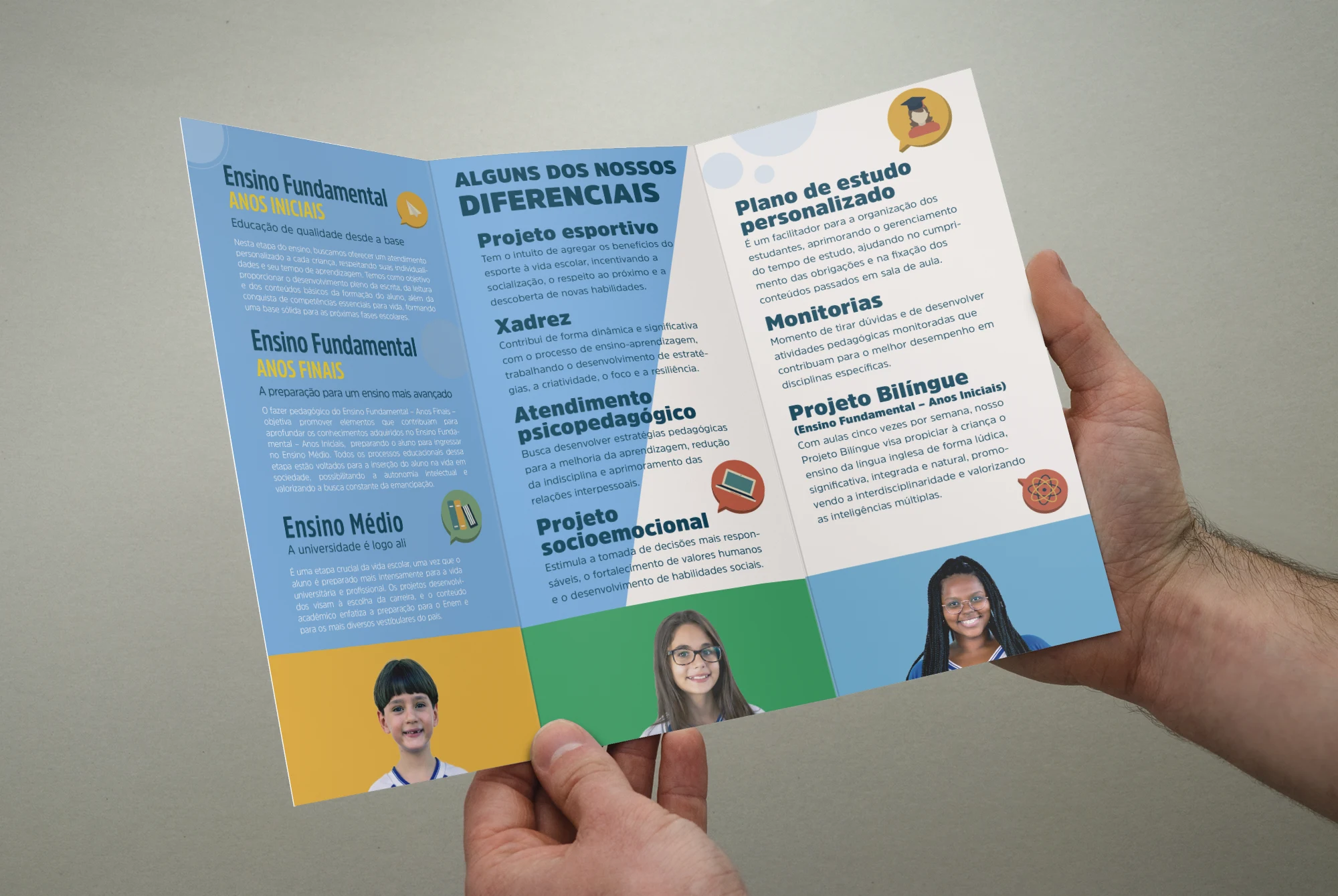 Projeto de design Ímpar Comunicação