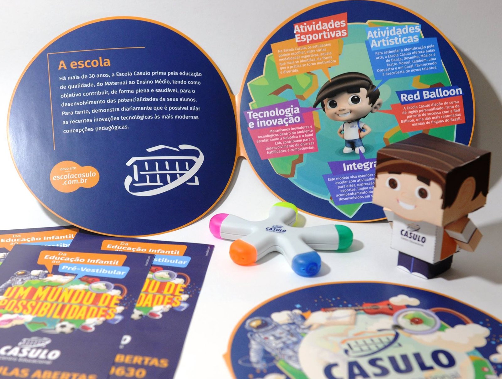 Projeto de design Ímpar Comunicação