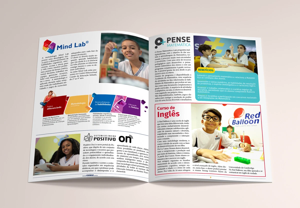 Projeto de design Ímpar Comunicação